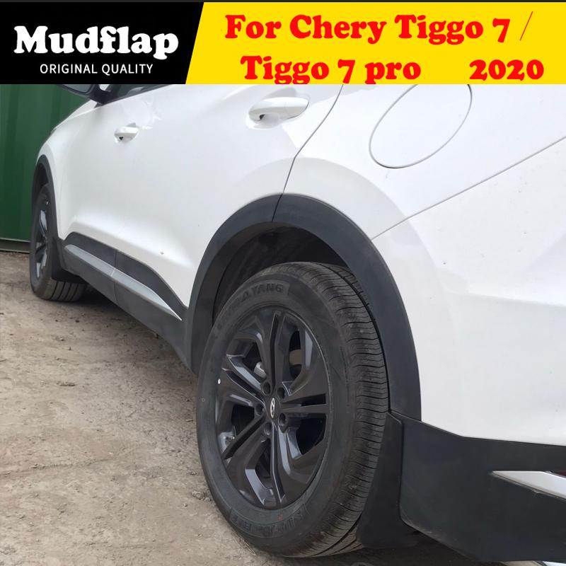 Брызговики для Chery Tiggo 7 Pro Max 2023 2022, 4 шт., передние и задние крылья, брызговики, высокое качество, защита от брызг автомобиля