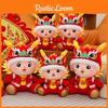 2024 Dragon Year Lucky Mascot Plush Toy Wholesale With Logo For New Year Gifts