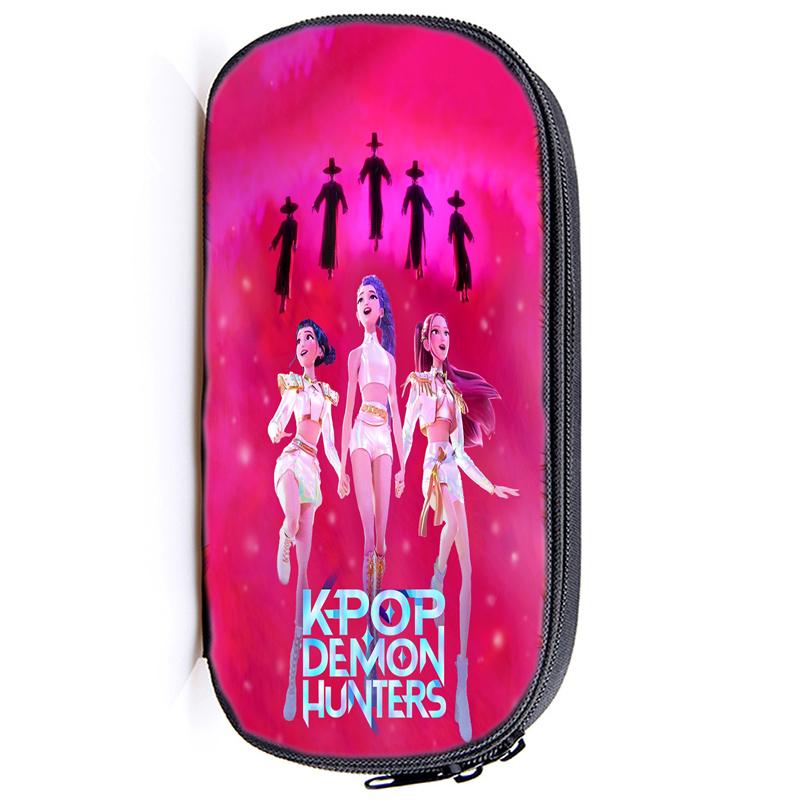 Пенал Huntrix Kpop Demon Hunters для студентов с несколькими отделениями