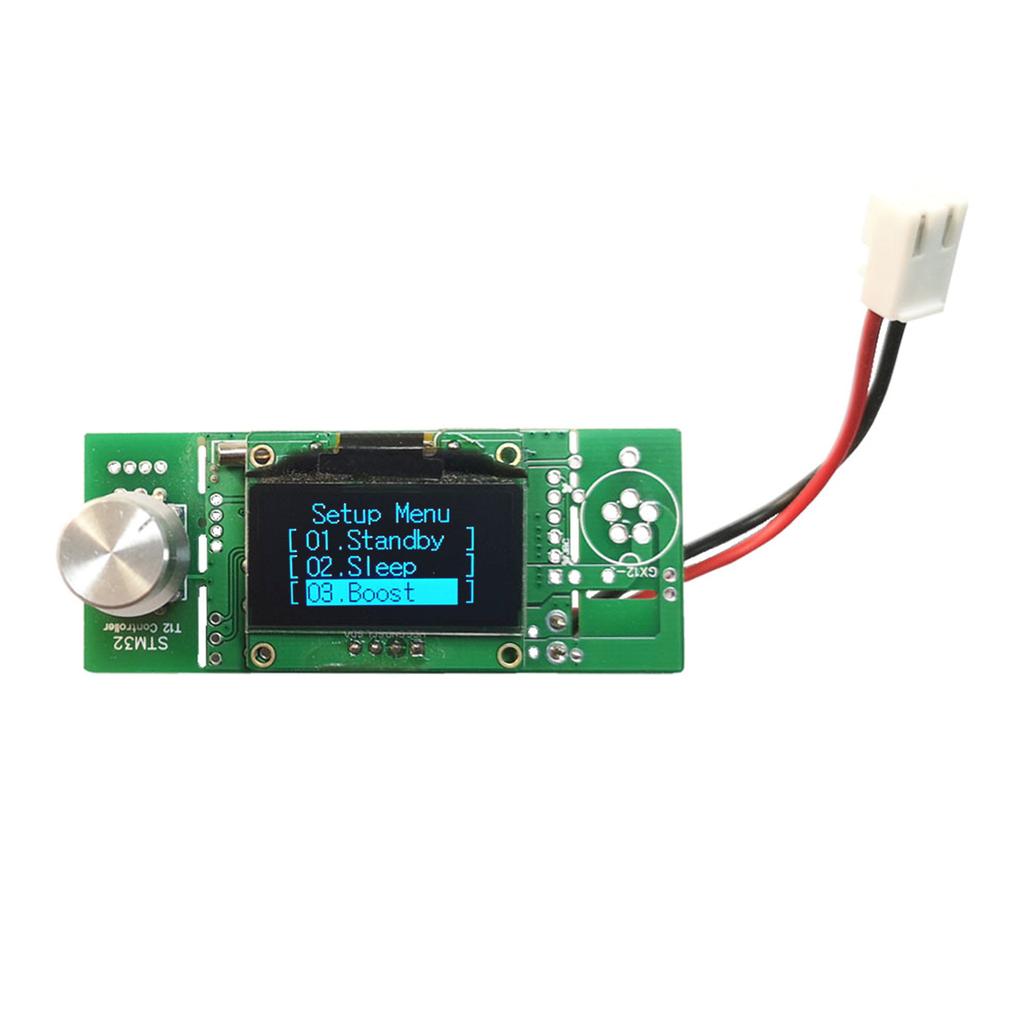 T12 Цифровая паяльная станция DIY наборы Регулятор температуры T12 Сварочная консоль Stm32 Oled 2.1s Большой светодиод