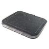 Mihiro "High-Durability Grooved Lava Plate" 30 X 30 X 3cm Thick, Made by Kurogenbu