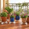 3PCS Decorative Flower Pot Stands 3D Printed Plant Pot Riser Prevent Rot Plant Pot Supports  Garden