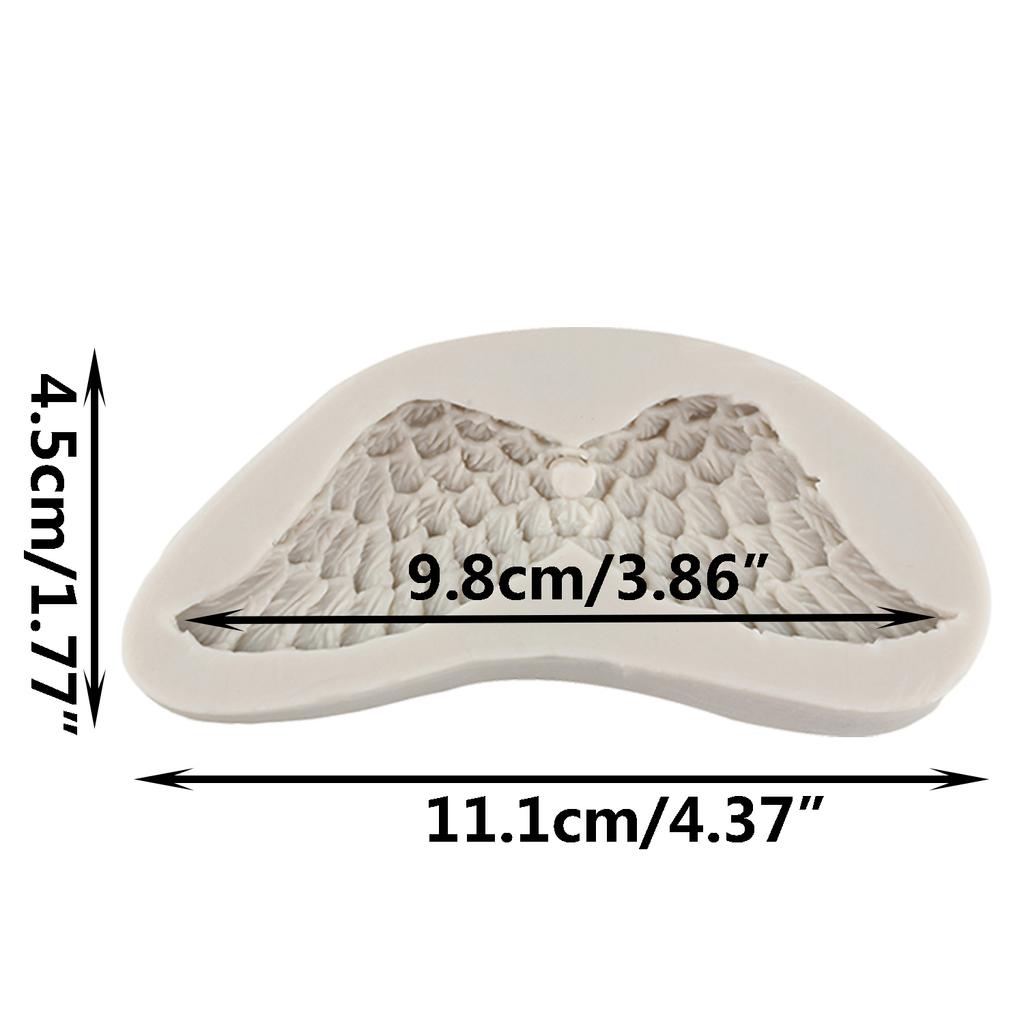 Крылья ангела, силиконовая форма, птицы, форма для шоколадной помадки, инструменты для украшения торта, смола, глина, формы для конфет, кухонные аксессуары для выпечки