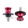 2PCS 6 8 10mm Motorcycle CNC Rear Stand Swing Arm Spool Sliders Stand Swingarm Bobbins