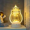 Retro LED Kerosene Lamp Candle Light - Handheld Holiday Decoration and Creative Atmosphere Ornament.