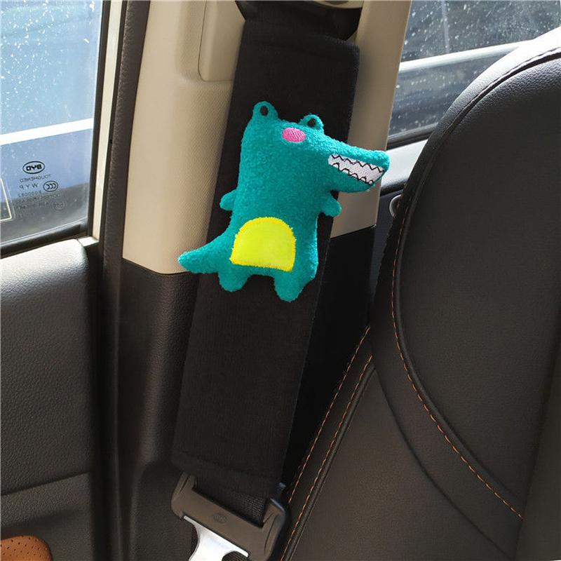 High Quality Car Styling Cartoon Cloud Seat Belt Cover Shoulder Strap Harness Cushion Auto Shoulder Pad Protector Neck Support