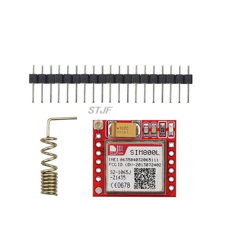 SIM800L GPRS GSM модуль Micro SIM-карта Core четырехдиапазонный TTL последовательный порт антенная печатная плата Беспроводная плата Wi-Fi для смартфона Arduino