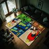 Dollar Alec Monopoly Luxury Door Mat Entrance Non-slip Washable Kitchen Carpet Living Room Hallway Rug Bathroom Decoration