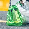 Candy Color Halloween Ghost Clear Backpack Dots Teenagers Ghost Shoulder Bag  Students