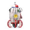 Building Block Kit Anime Pikmin Captain Olimar Dolphin Delivery Ship Space Rocket Freight Aircraft Brick Model Toy Kid Gift