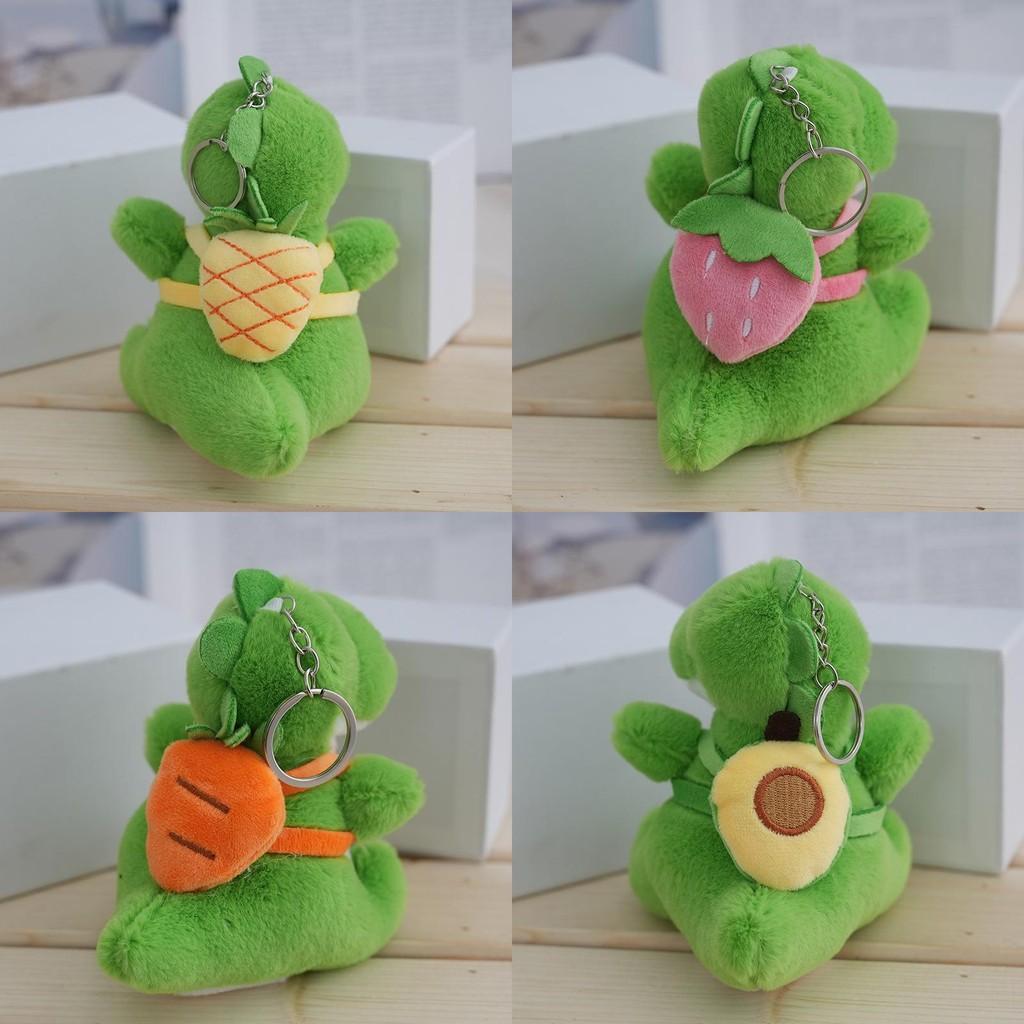 Adorable Cartoon Dinosaur Plush Keychain Cute And Creative Unicorn Design For Car Keys And Bags