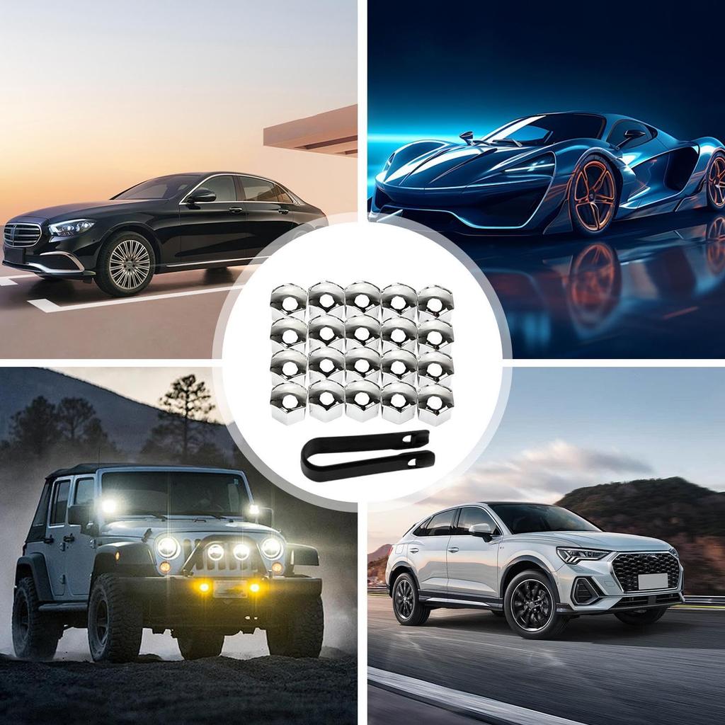 Wheel Nut Bolt Cover, Car Tire Nut Cap - Auto Tire Nut Cap Lug