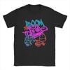 T Shirts Men 100% Cotton Fashion T-Shirt Round Neck Monkey Graffiti Boom Tee Shirt Short Sleeve Merchandise