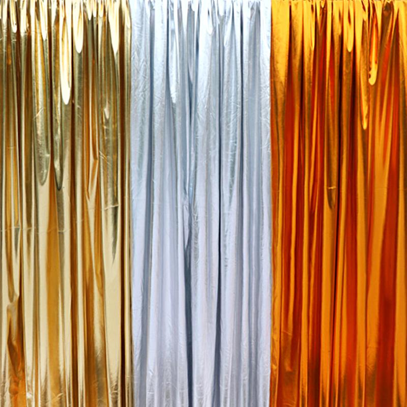 1,5x1 м горячепрессованная золотая ткань для вечеринок полиэстеровая ткань фоновое украшение праздничная ткань занавес реквизит для фотосъемки 3 цвета