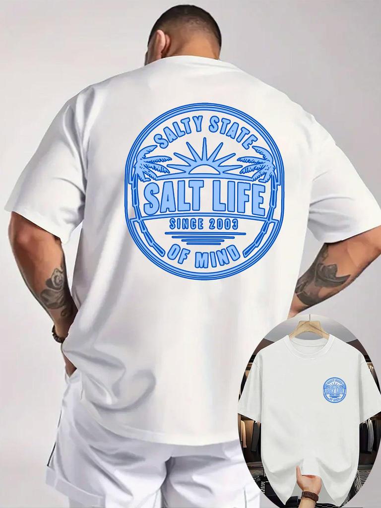 New Summer Unisexs Casual Printed Tshirt Made Of Pure Cotton Fabric Featuring Trendy Outdoor Style Prints Tshirt Tops
