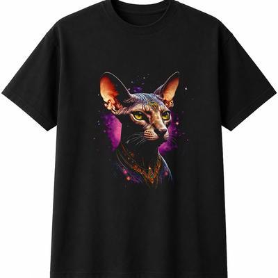 Sphynx Cat Mens Womens T-Shirt Unisex Novelty Gift Tee Funny Present