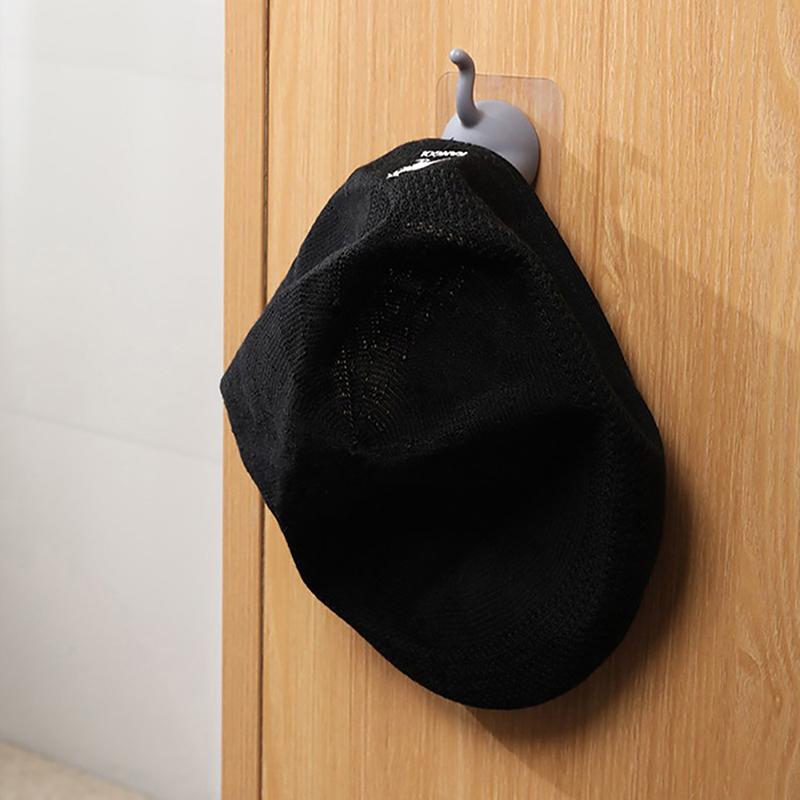 Держатель для зубной щетки в виде хвоста мультяшного животного, настенный крючок без проколов, симпатичный самоклеящийся крючок для полотенец в ванной, детский держатель для зубной щетки