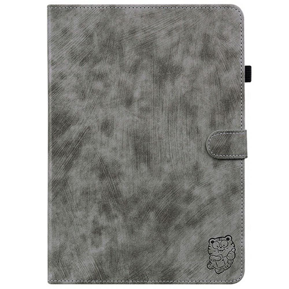 Чехол для планшета TECNO Megapad 11 из искусственной кожи с тигровым принтом и защитой от царапин