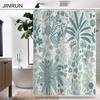 Bathroom Thickened Waterproof Curtain Mildew Proof Shower Curtain Shower Partition Curtain Shower Curtain Bathroom Curtain Free Perforation