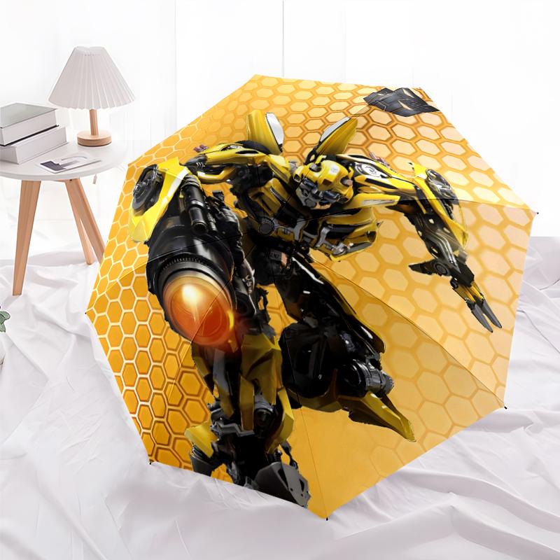1pc Bumblebee3 Umbrella, Sun Protection, And UV Shielding. It Has Eight Sturdy Ribs for Outdoor Use And Perfect Gift
