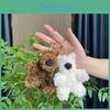 Charming Plush Small Dog Keychain With Ultra Soft Pp Cotton Filling And Design Stylish