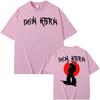 Eladio Carrion Don Kbrn Album 2025 Tour Double Sided Print T Shirts Men Women Gothic Clothes Hip Hop T-shirt 100% Cotton T Shirt