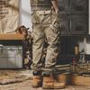 Men's American Style Tactical Overalls - Straight Fit, Autumn/Winter 2024, Outdoor Casual Pants for City Commuting and Mountain Activities.