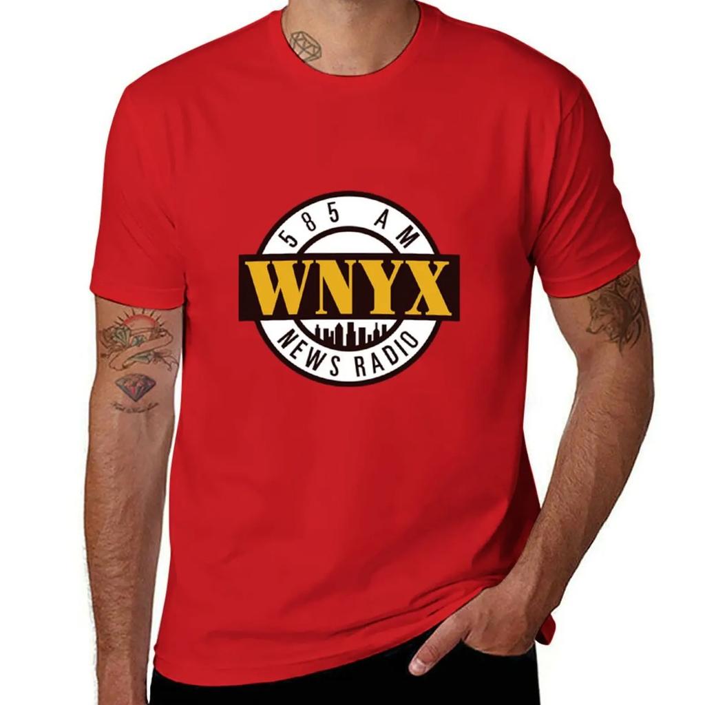 Футболка с логотипом WNYX футболка с принтом винтажная аниме футболка футболка на заказ футболки для мужчин с принтом