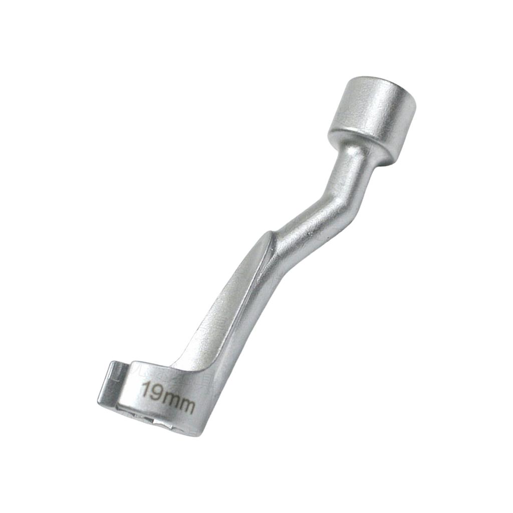 Профессиональный гаечный ключ для трубок инжектора 14мм/17мм/19мм Подходит для механиков и энтузиастов-самоделкиных Стальная конструкция Эргономичный дизайн