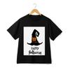 Halloween-Themed ''Trick or Treat'' Witch Hat Printed Tee, Unisex Short-Sleeve Top