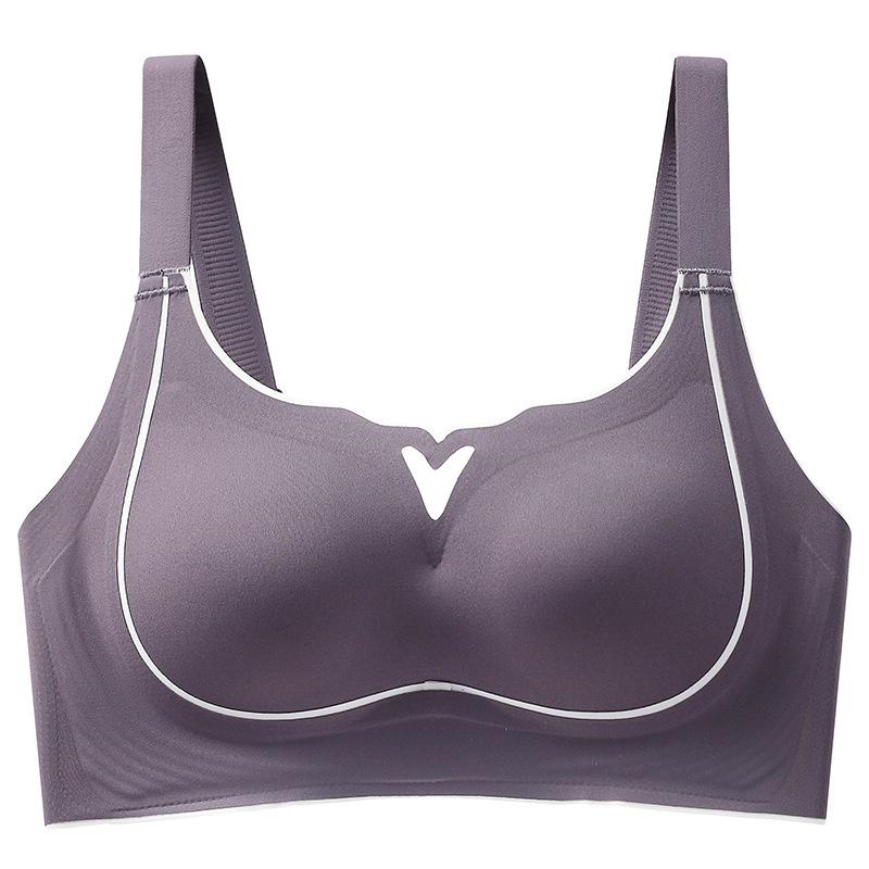 Нежное нижнее белье для женщин, сексуальное, без косточек, пуш-ап бюстгальтер с поддержкой против провисания, регулируемый собирающий бюстгальтер