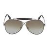 TF Chic Alloy Pilot Style Sunglasses Men sunglasses Gray FT081808G