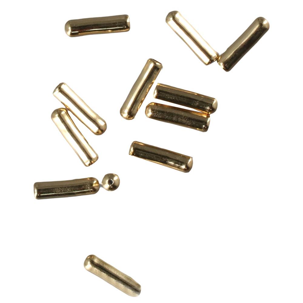 Gold Brooch Pins Stopper Metal Jewelry DIY Accessories Rubber Hat Pin For Women