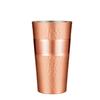 Металлический стакан Shinko Медь Маленький 200 мл Чистая медь Медная отделка Чеканный стакан с линиями SR-501T