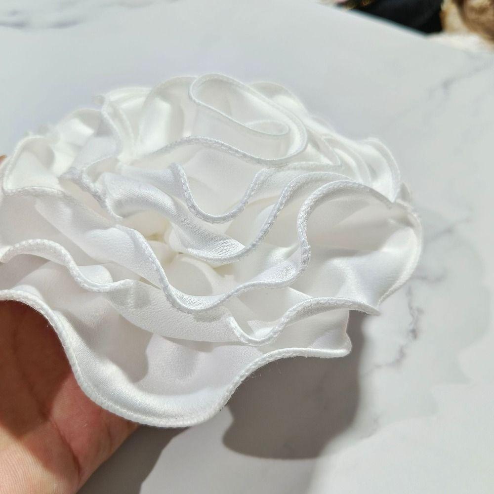 Fashion Large Flower Corsage Handmade Clothing Accessories New 3d Rose Flower Patch