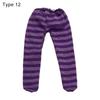 Birthday Present Playing House Doll Pantyhose Heart Lace Tights Mini Stripes Leggings Toy Clothes