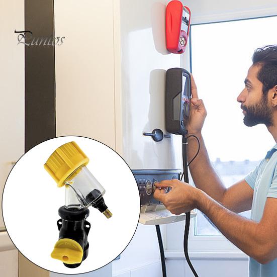 Инструмент для промывки нагревателя, удобный универсальный прозрачный портативный инструмент для очистки электрического газового нагревателя