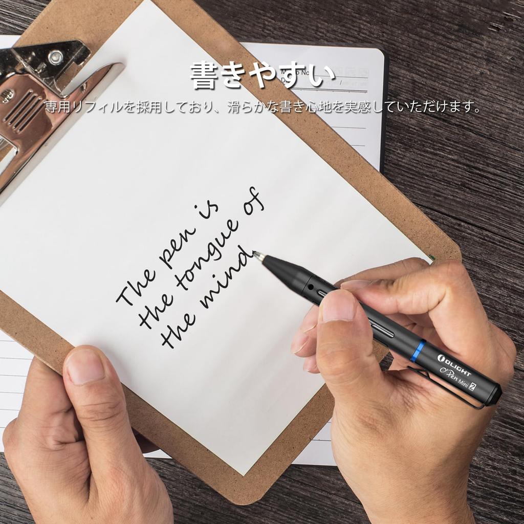 OLIGHT Mini 2 Переключаемая шариковая выдвижная ручка с премиальной мини-легкой и идеальной для офиса и сменными стержнями O'Pen Многофункциональная