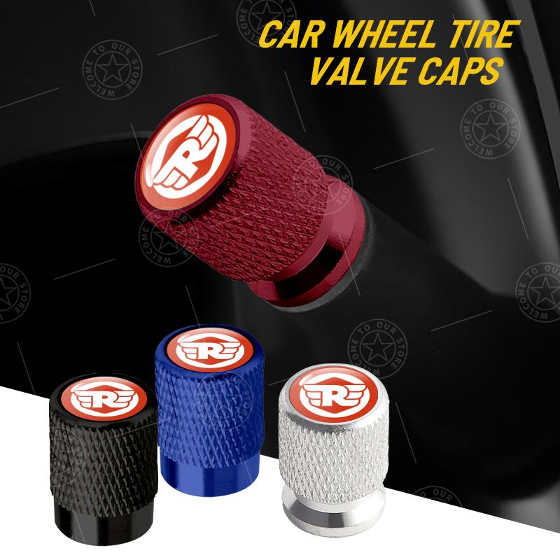 4pcs For Royal Enfield Himalayan 411 400 Bullet/Meteor/Classic 350 500 Logo Motorcycle Wheel Tire Valve Caps Air Stem Aluminum