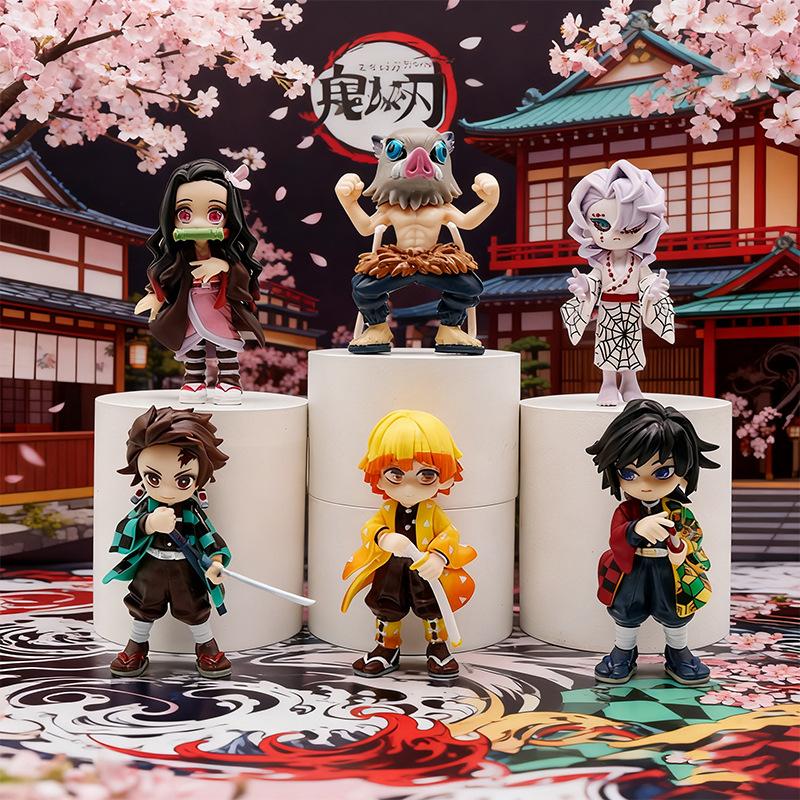 Горячий MINISO Оригинальный Bushiroad Palverse D emon Slayer: Клинок, рассекающий демонов Аниме Фигурка Сюрприз-бокс Том 1 Украшение Игрушка Подарок