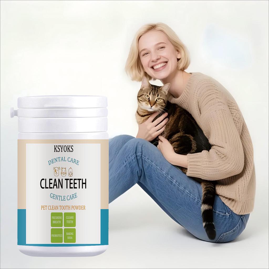 Pet Tooth Powder Can Remove Hidden Residue and Improve Dull Teeth