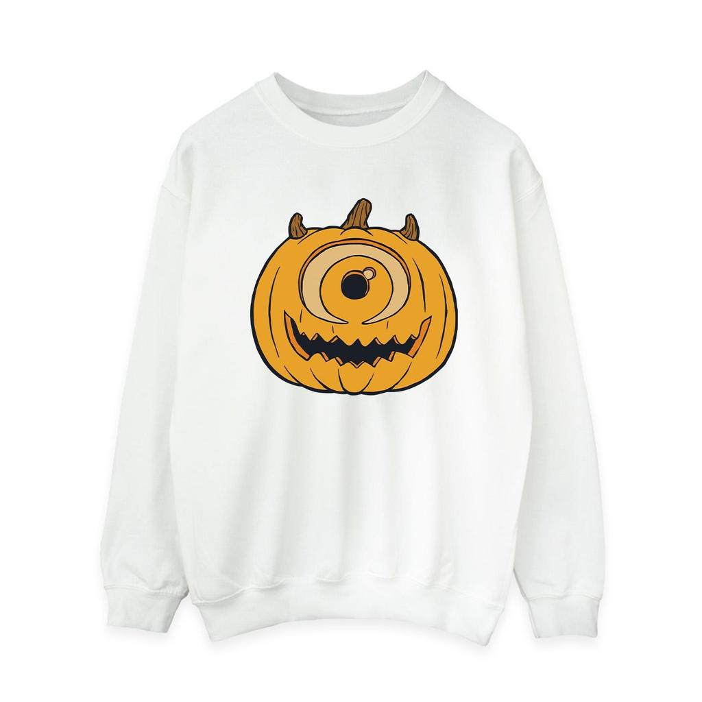 Monsters Inc Женская/дамская толстовка с тыквой на Хэллоуин