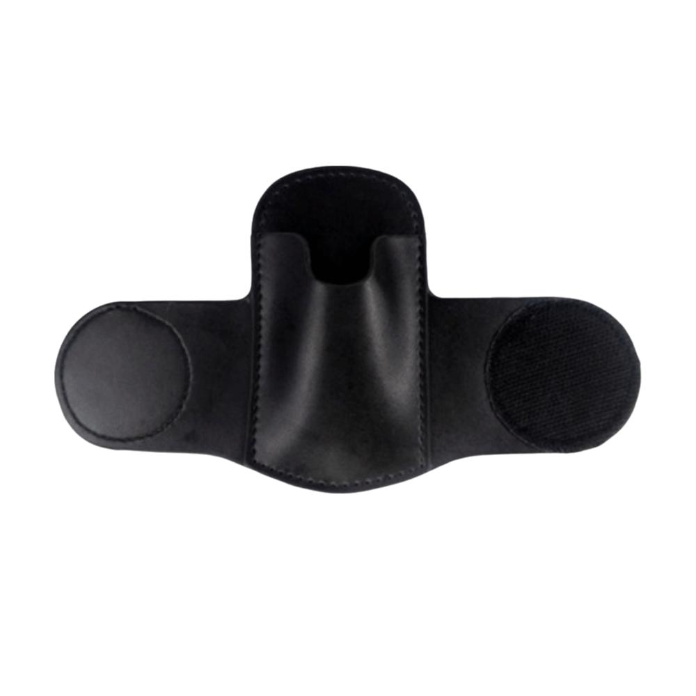 Hook Loop Closure Stethoscope Holder Clip PU Leather Durable Stethoscope Holder Compact Magnetic Holder Stethoscope Storage Bag