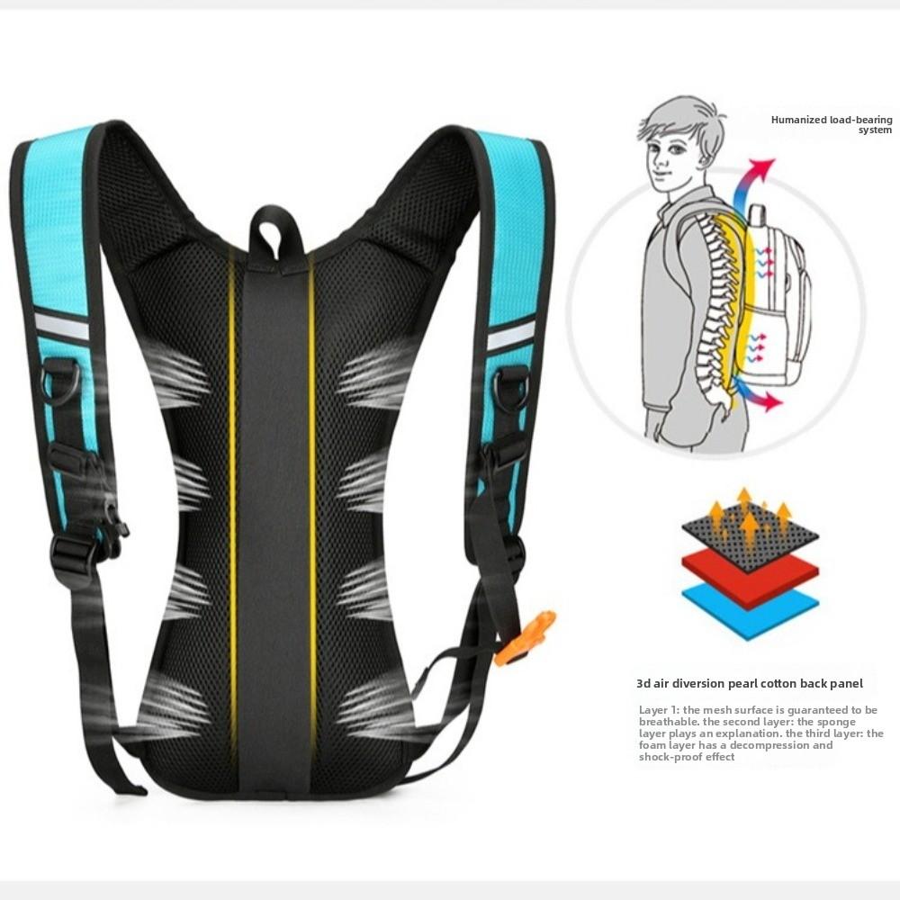 Reflective Hydration Vest Waterproof Climbing Backpack New Water Daypack Unisex