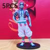 @Anime Demon Slayer Kimetsu no Yaiba Figure Kamado Tanjirou Action Figure Agatsuma Zenitsu Nezuko Warrior PVC Model Toys**