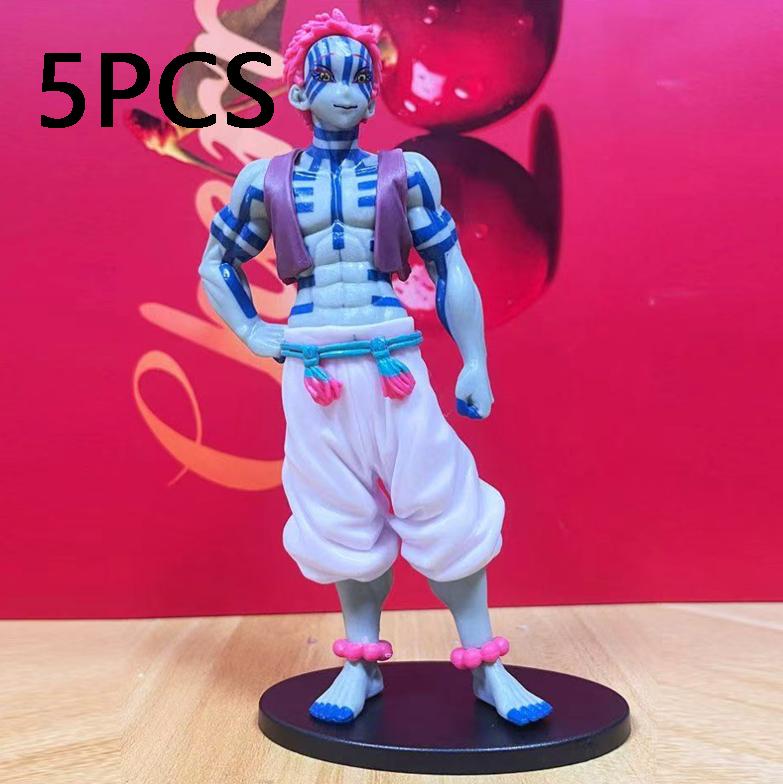@Anime Demon Slayer Kimetsu no Yaiba Figure Kamado Tanjirou Action Figure Agatsuma Zenitsu Nezuko Warrior PVC Model Toys**