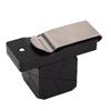 Pool Chalk Holder Billiard Chalk Case Portable Billiard Cue Chalk Box with Belt Clamp 6063 Aluminum Alloy Black