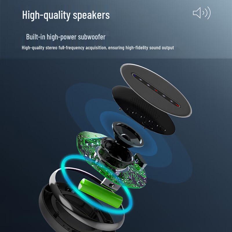 HOSODO Wireless Bluetooth Conference Speakerphone (CN version)
