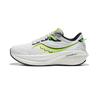 Triumph 21 Cushioning, Slip Resistant, Abrasion Resistant, Breathable Low Top Running Shoes Women's White Green Saucony S10881-75