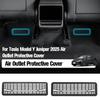 Для Tesla Model Y 2025 Juniper Защитная крышка заднего воздуховода Защита от засорения Решетка воздуховода Аксессуары H1W6